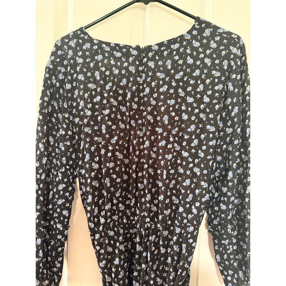 Madewell Ruffle-Sleeve Tie-Waist Jumpsuit - Baby's Breath, XL - Picture 8 of 13